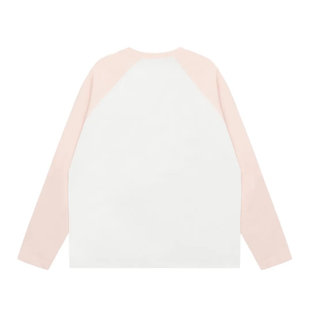 vivienne west wood Vivienne's hand-painted design of Saturn raglan long sleeves. Light pink sleeves with hand-painted Saturn. It really doesn't look too good. The photos are beyond the photos. It is very practical to wear inside and outside. The whole series of correct accessories. Every detail is completely restored. It can be filled directly. Size: S M L Uniform color